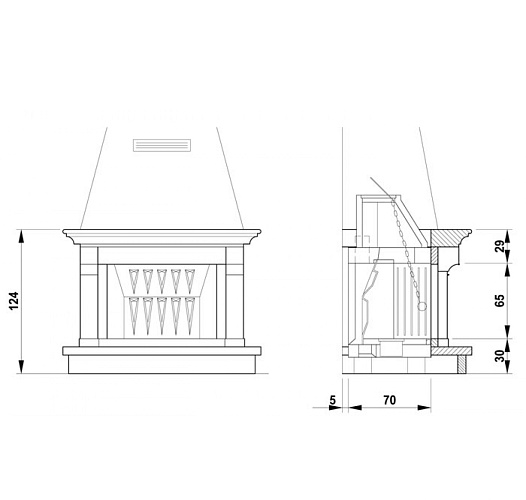 Облицовка BOLZANO Incasso Totale (Palazzetti)_2